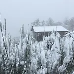 Private Mountain Log With Amazing Panoramic Sunset Views At Small Scale Nature