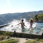 Private Mountain Log With Amazing Panoramic Sunset Views At Small Scale Nature