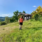 אתר קמפינג Private Mountain Log With Amazing Panoramic Sunset Views At Small Scale Nature