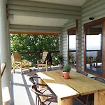 Private Mountain Log With Amazing Panoramic Sunset Views At Small Scale Nature キャンプ場 *