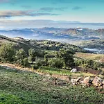 Private Mountain Log With Amazing Panoramic Sunset Views At Small Scale Nature אתר קמפינג *