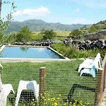 Private Mountain Log With Amazing Panoramic Sunset Views At Small Scale Nature キャンプ場 カベセイラス・デ・バスト