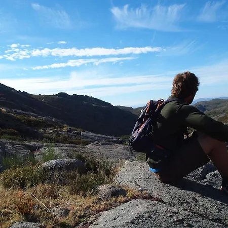 Parque de Campismo Private Mountain Log With Amazing Panoramic Sunset Views At Small Scale Nature