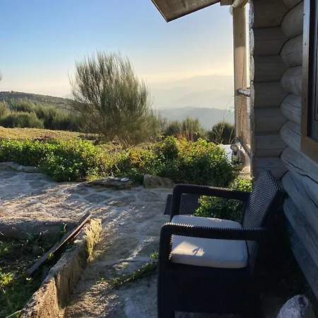 Private Mountain Log With Amazing Panoramic Sunset Views At Small Scale Nature Cabeceiras de Basto
