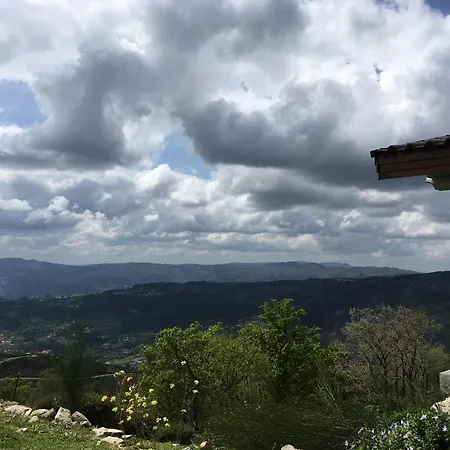 Parque de Campismo Private Mountain Log With Amazing Panoramic Sunset Views At Small Scale Nature