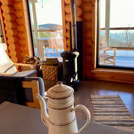 Private Mountain Log With Amazing Panoramic Sunset Views At Small Scale Nature Cabeceiras de Basto