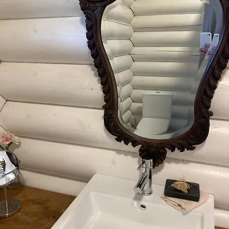 Private Mountain Log With Amazing Panoramic Sunset Views At Small Scale Nature مكان تخييم