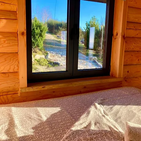 Private Mountain Log With Amazing Panoramic Sunset Views At Small Scale Nature Cabeceiras de Basto