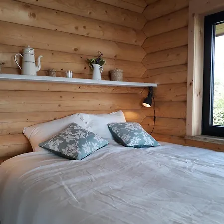 Private Mountain Log With Amazing Panoramic Sunset Views At Small Scale Nature Campingplatz