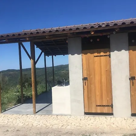 Private Mountain Log With Amazing Panoramic Sunset Views At Small Scale Nature *