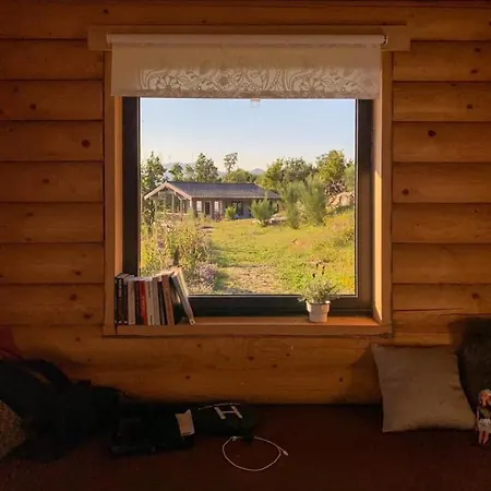 Private Mountain Log With Amazing Panoramic Sunset Views At Small Scale Nature Campingplatz Cabeceiras de Basto