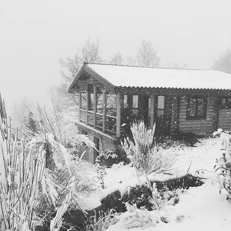 مكان تخييم Private Mountain Log With Amazing Panoramic Sunset Views At Small Scale Nature