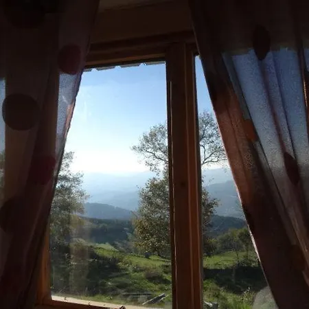 مكان تخييم Private Mountain Log With Amazing Panoramic Sunset Views At Small Scale Nature *