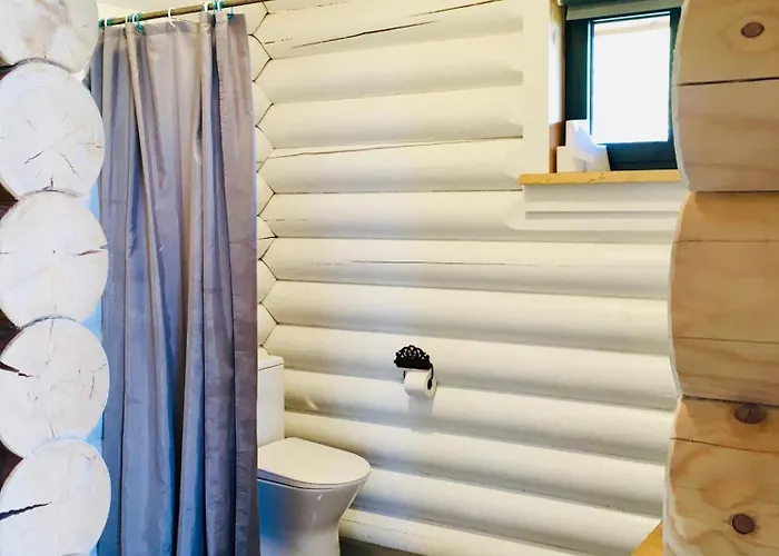 Kamp alanı Private Mountain Log With Amazing Panoramic Sunset Views At Small Scale Nature *