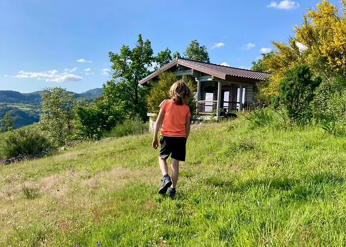 캠프장 Private Mountain Log With Amazing Panoramic Sunset Views At Small Scale Nature
